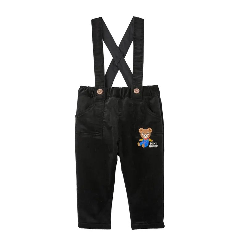 SALOPETTE NOIRE EN VELOURS PUCCI