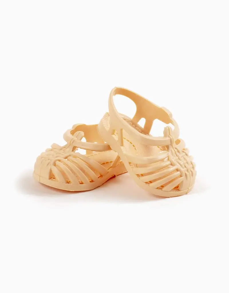 Sandales de plage “Sun” pour poupée Gordis pêche - minikane