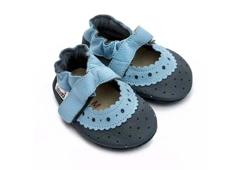 Sandales en cuir souple Liliputi Dolphin