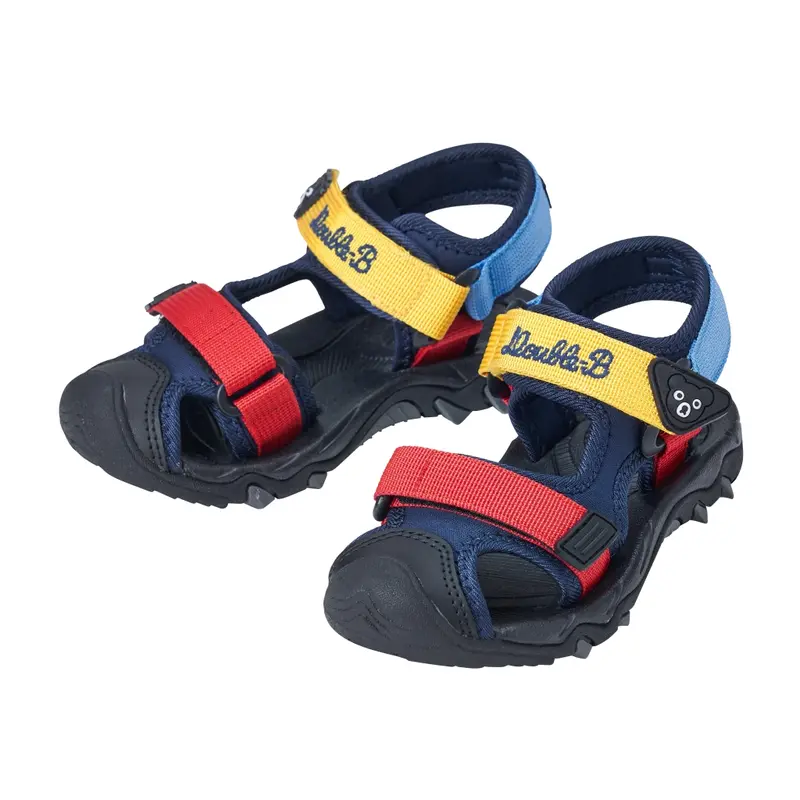 SANDALES MULTICOLORS DOUBLE B