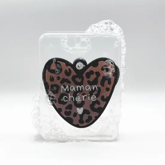 Savon porte clés léopard - Maman chérie - Ludi Soap x Atelier Wagram