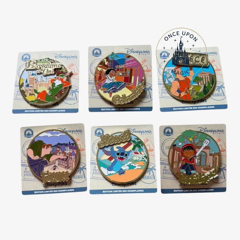 Série Voyage – Pin's Edition Limitée Disneyland Paris