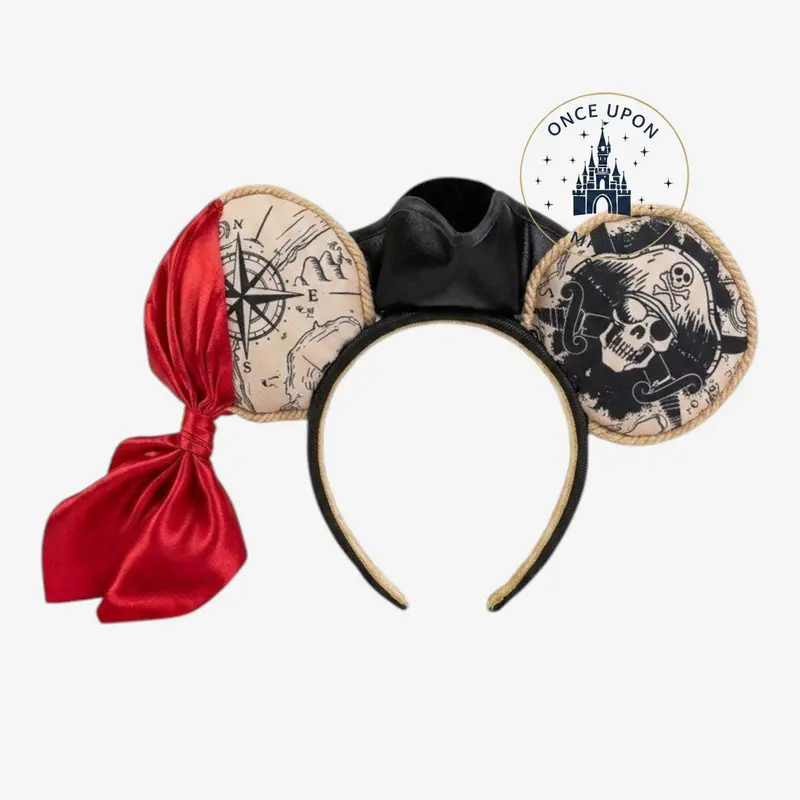Serre-tête Oreilles Minnie Pirate – Disneyland Paris