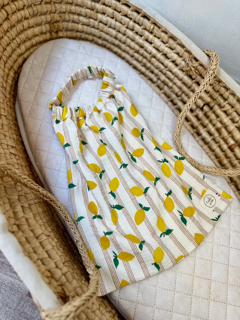 Serviette de cantine - citron