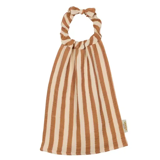 Serviette de cantine en gaze - Rayures larges - Atelier Wagram