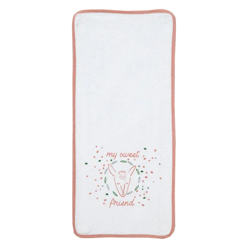 Serviette matelas à langer My Sweet Friend Bio - Serviette à langer à scratch 28x60 cm