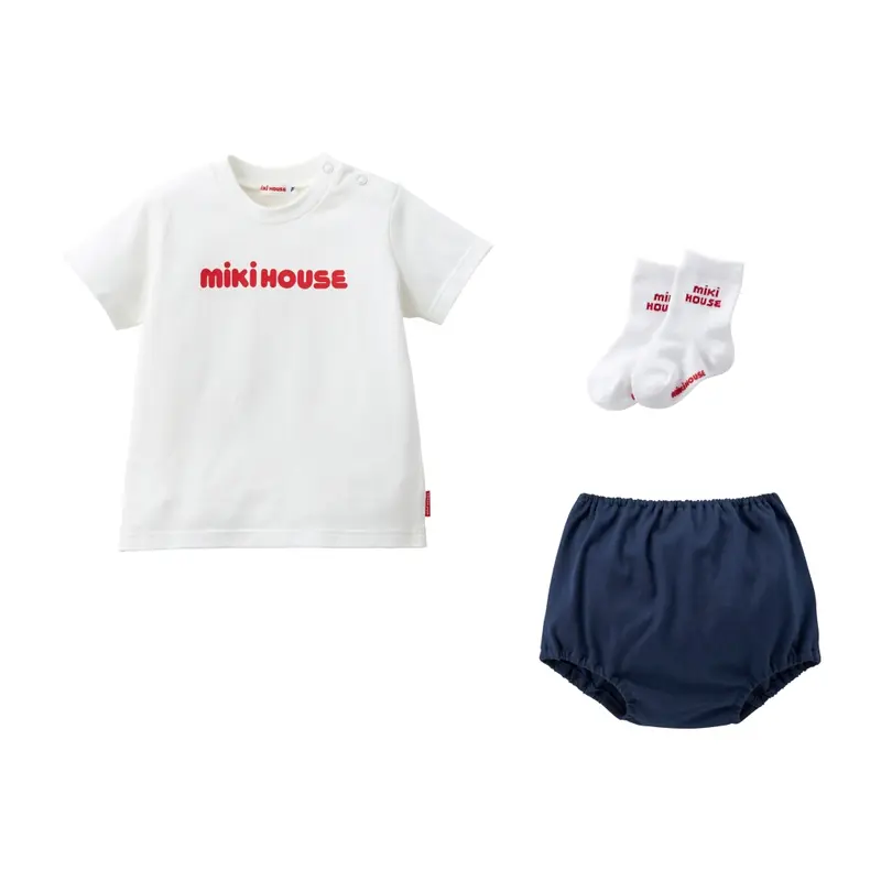 SET BLEU MIKI HOUSE