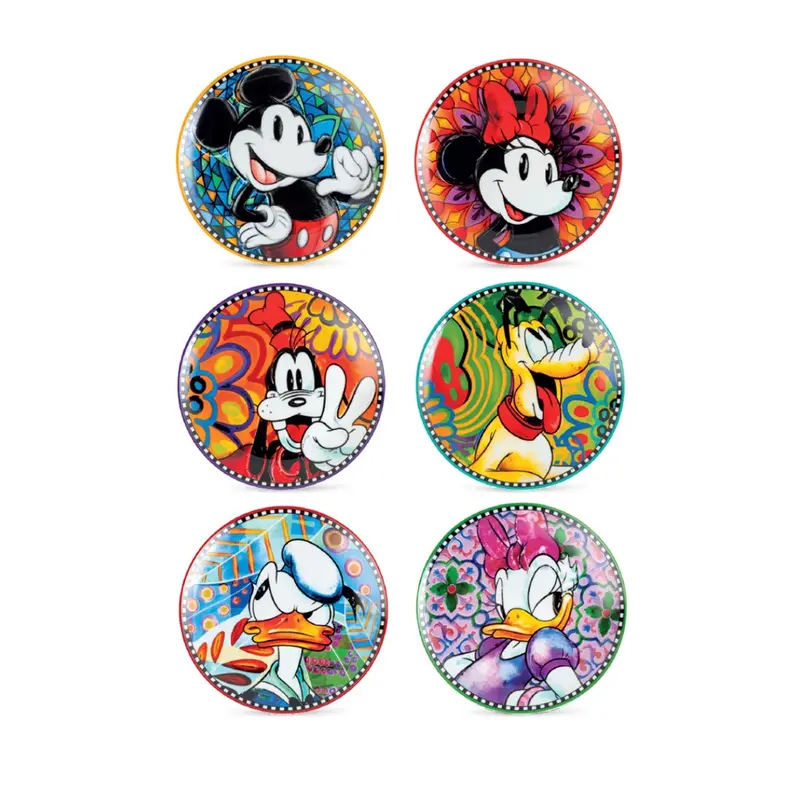 Set d'assiettes à dessert Forever & Ever - Disney Home Egan