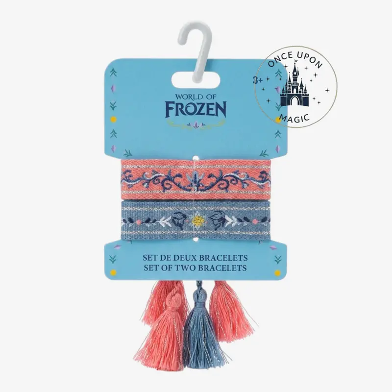 Set de 2 Bracelets – La Reine des Neiges – Anna & Elsa – Disneyland Paris