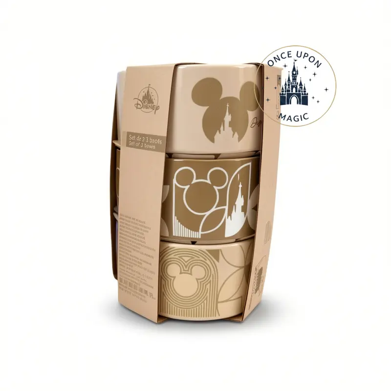 Set de 3 bols MK Haven – Disneyland Paris