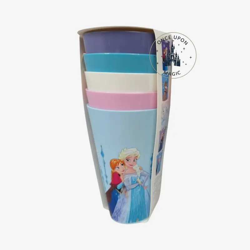 Set de 5 Gobelets Frozen – Elsa, Anna & Olaf | Disneyland Paris