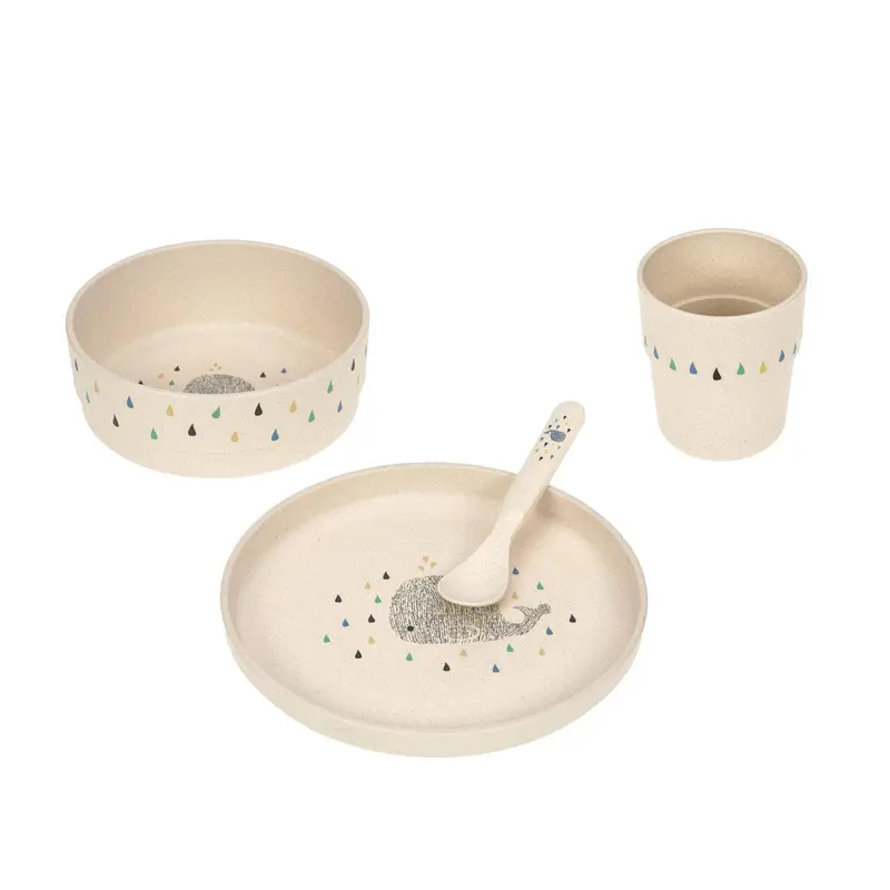 Set de repas water baleine- LASSIG