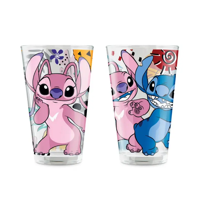 Set de verres Stitch & Angel - Disney Home Egan