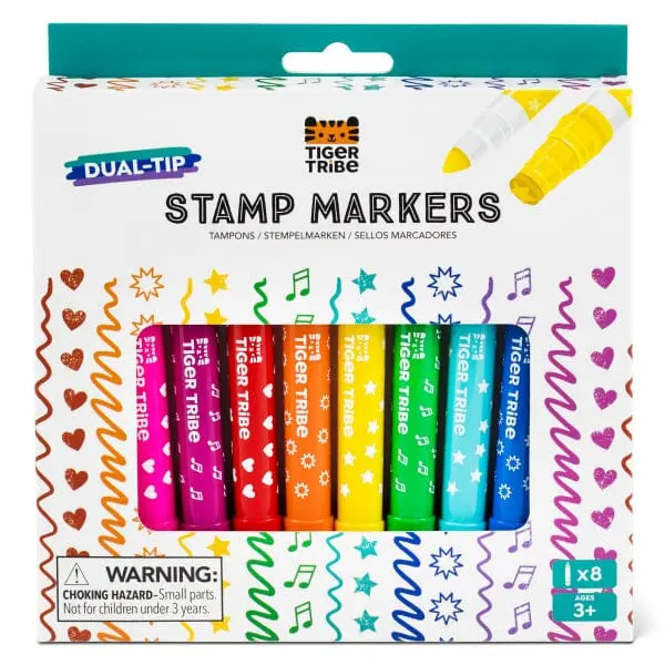 set Feutres tampons - TIGER TRIBE
