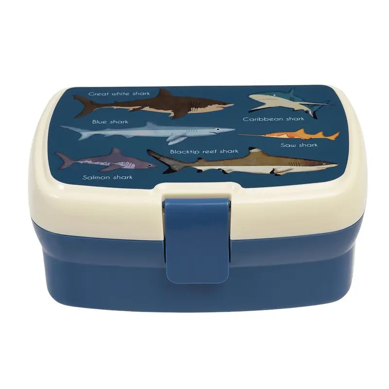 Sharks lunch box avec plateau - REX London