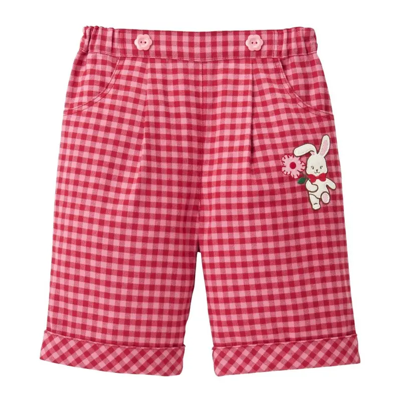 SHORT À CARREAUX ROUGES CHIECO SAKU