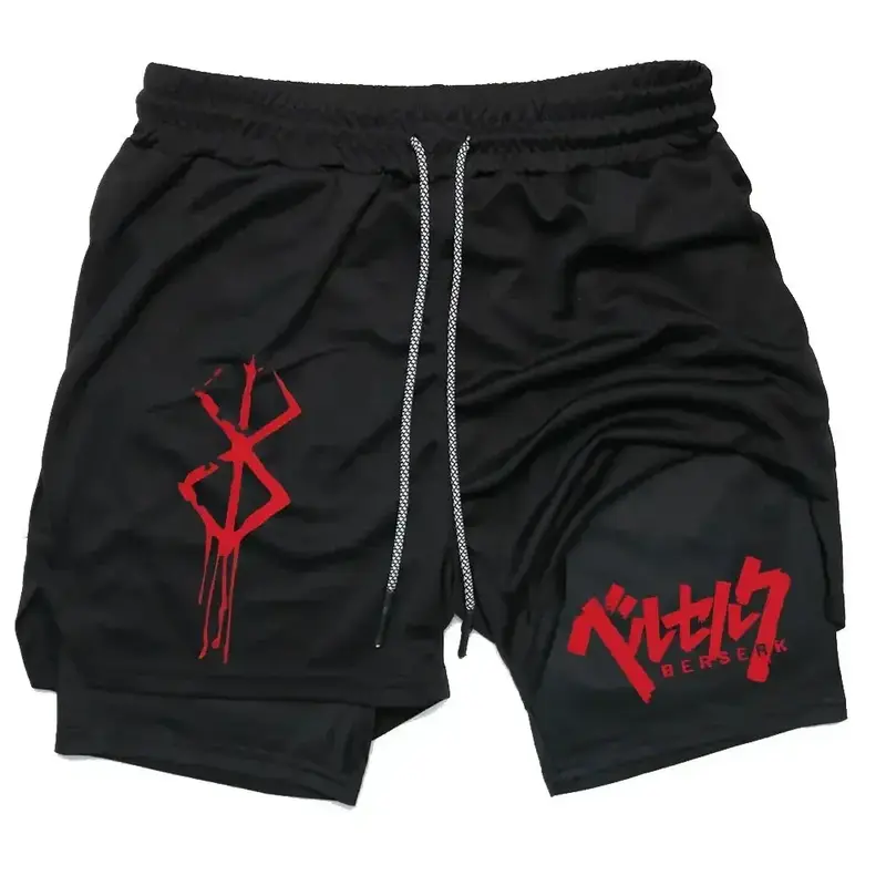 Short de Compression Berserk – Marque du Sacrifice