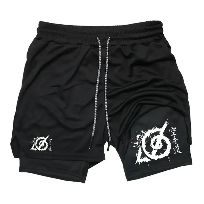 Short de Compression Naruto - Karaté Shinobi