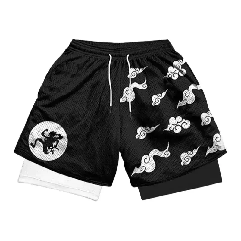 Short de Compression One Piece – Luffy Gear 5
