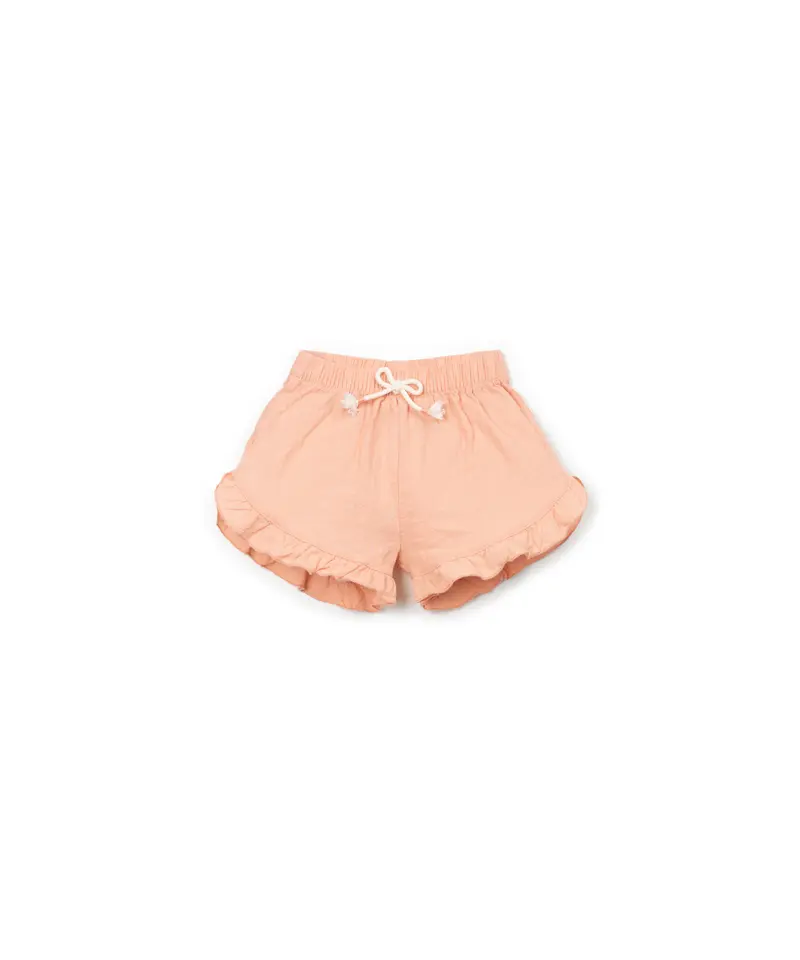 Short en coton tulipe