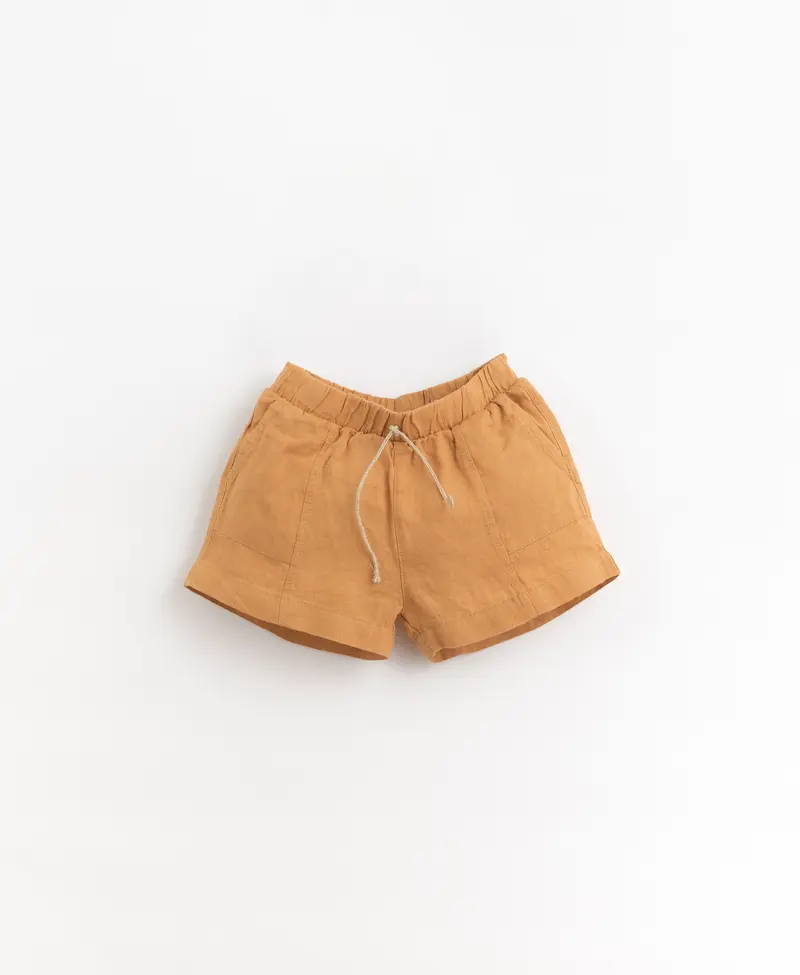 Short en lin bébé garçon