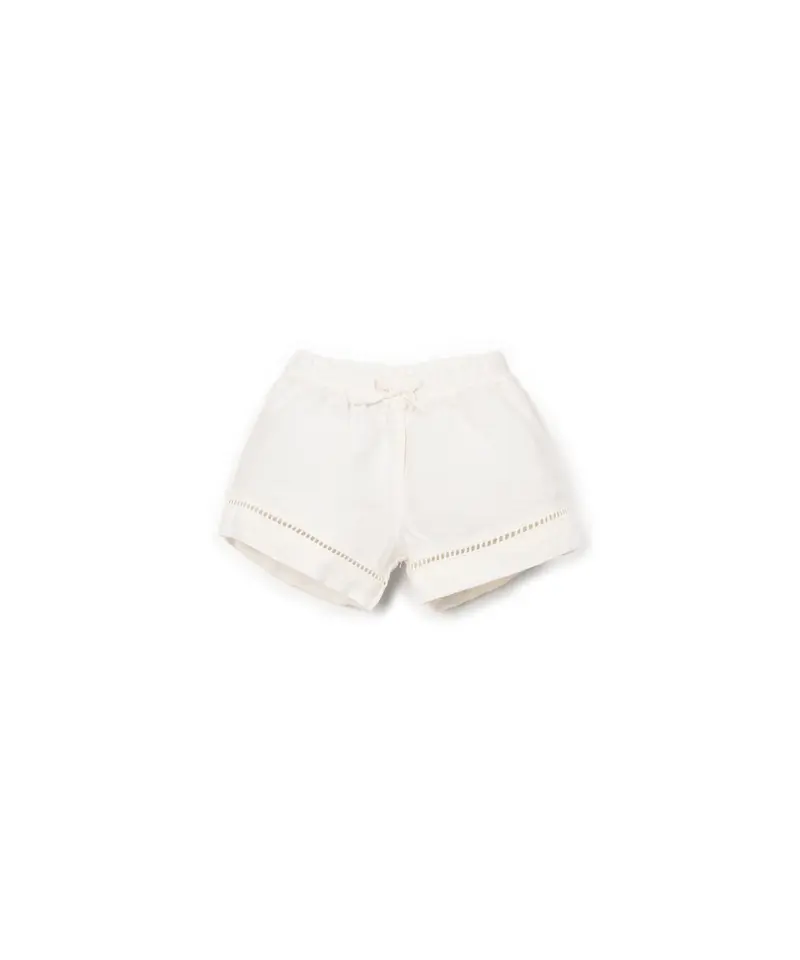 Short en lin fille