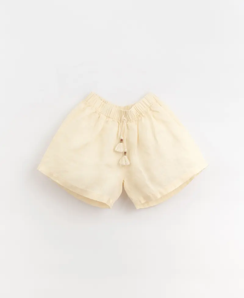 Short en lin fille