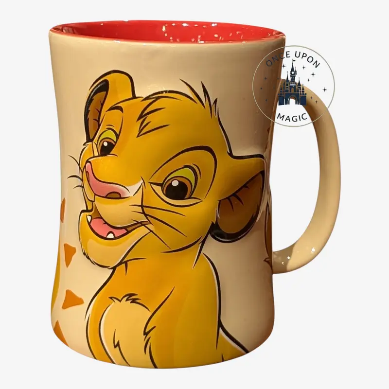 Simba – Mug Relief Crème Le Roi Lion | Exclusivité Disneyland Paris