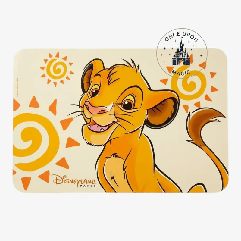 Simba – Set de Table Le Roi Lion | Exclusivité Disneyland Paris