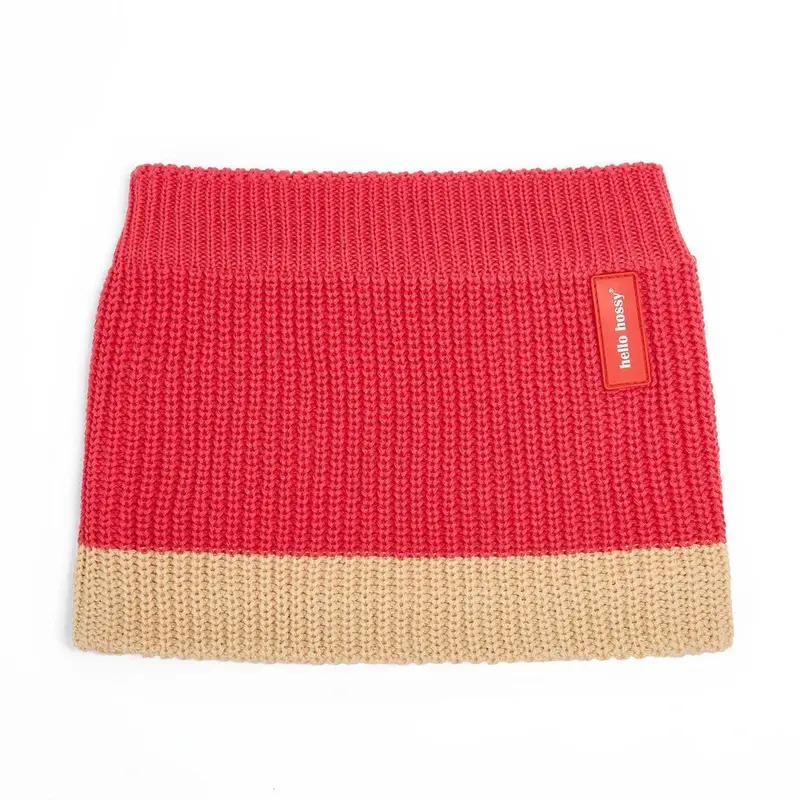 Snood cocoon framboise- Hello Hossy