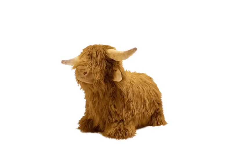 Soft Bouncy animal sauteur Vache Highland - Wild & Soft