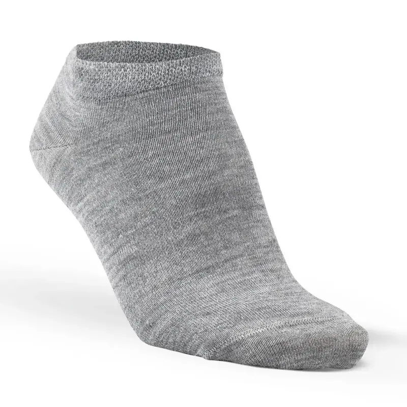 Soquettes basses en alpaga Fellhof - Gris