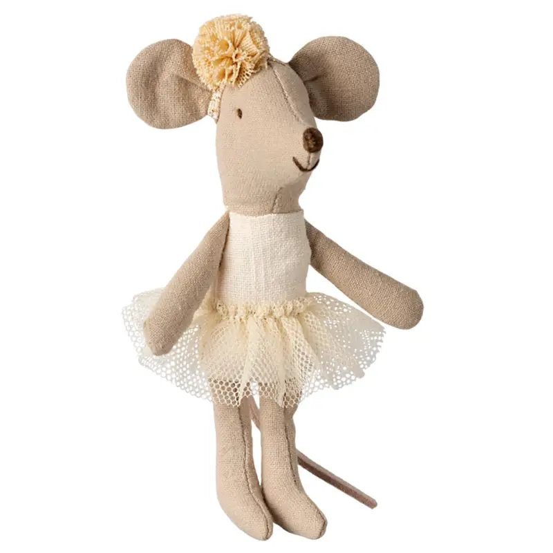 Souris Ballerine, Petite Sœur - Blanc Cassé