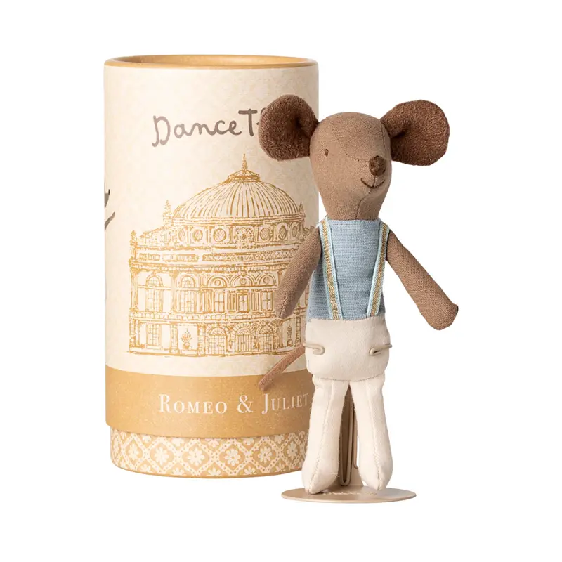 Souris ballet Roméo dans sa boîte - Grand frère - Maileg