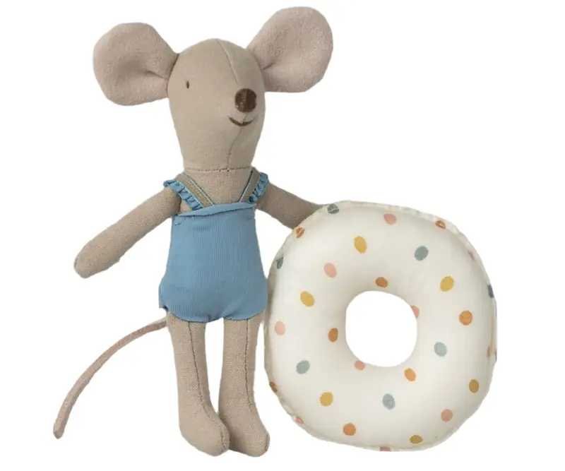 Souris de Plage Avec Bouée, Petite sœur - Multi Dot