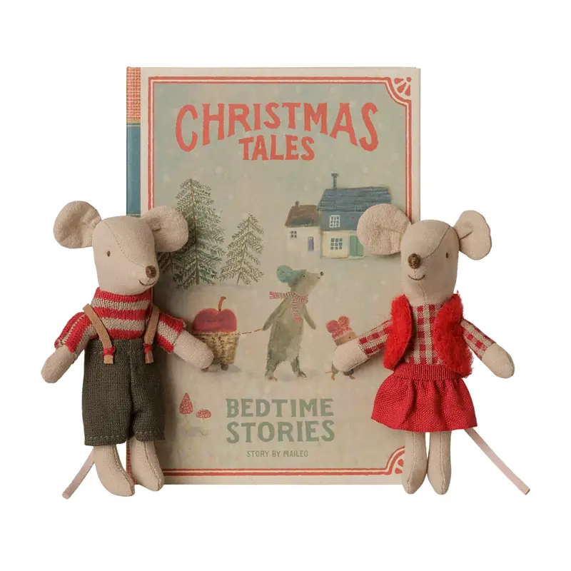 Souris jumelles de Noël Petite Sœur et Petit Frère - Maileg