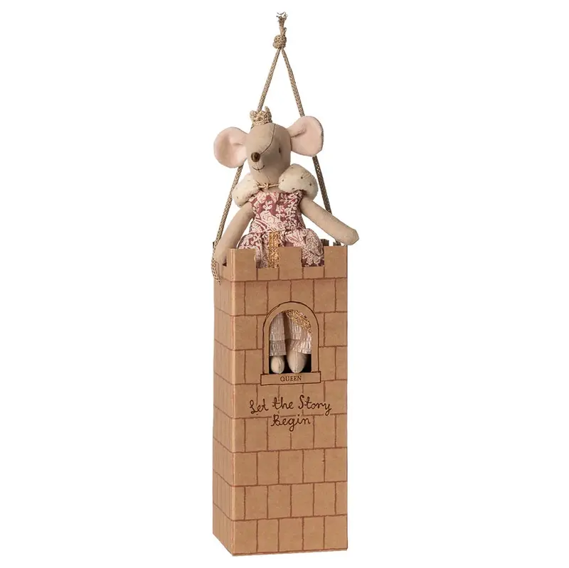 Souris Reine maman dans sa tour - Maileg-17-5342-00
