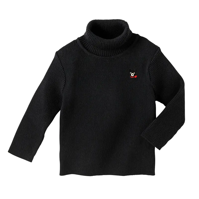 SOUS-PULL EN COTON NOIR DOUBLE B