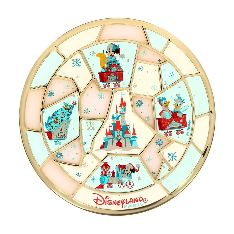 Sous‑verre Château Noël