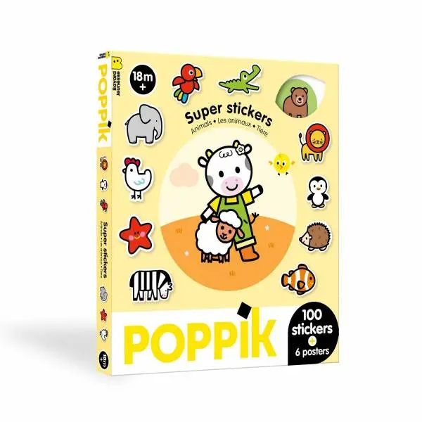 Sticker Box Animals – Activité stickers pour tout-petits