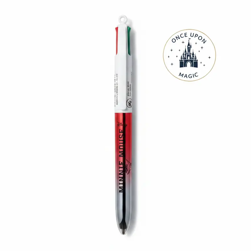 Stylo BIC 4 Couleurs Minnie Mouse – Disneyland Paris