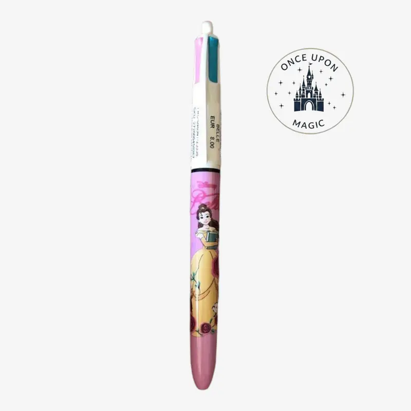 Stylo Bille Belle 4 Couleurs – Disneyland Paris