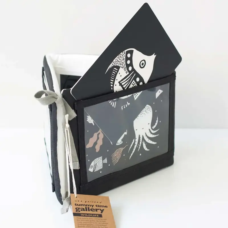 Support en coton bio pour cartes Wee Gallery