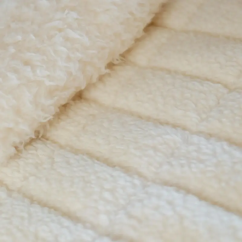 Surmatelas en laine & coton bio Saling - 90×200cm