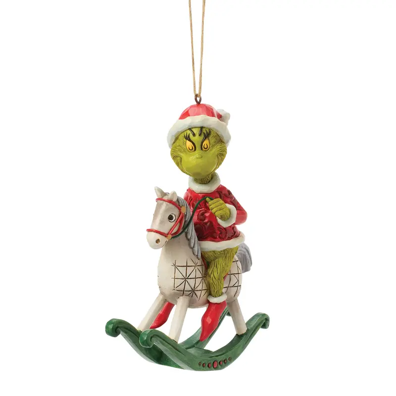 Suspension Le Grinch Cheval à Bascule - Grinch By Jim Shore