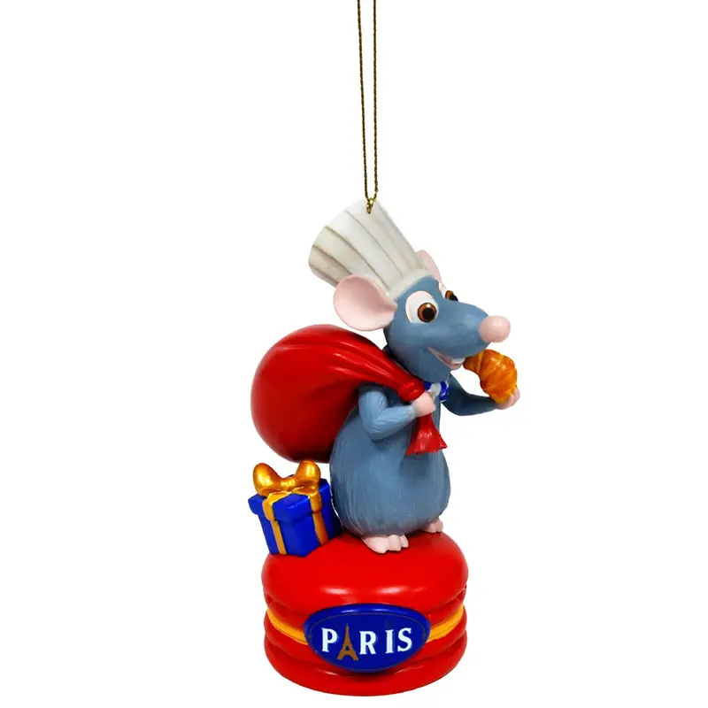 SUSPENSION RESINE REMY CROISSANT MACARON (x 10)
