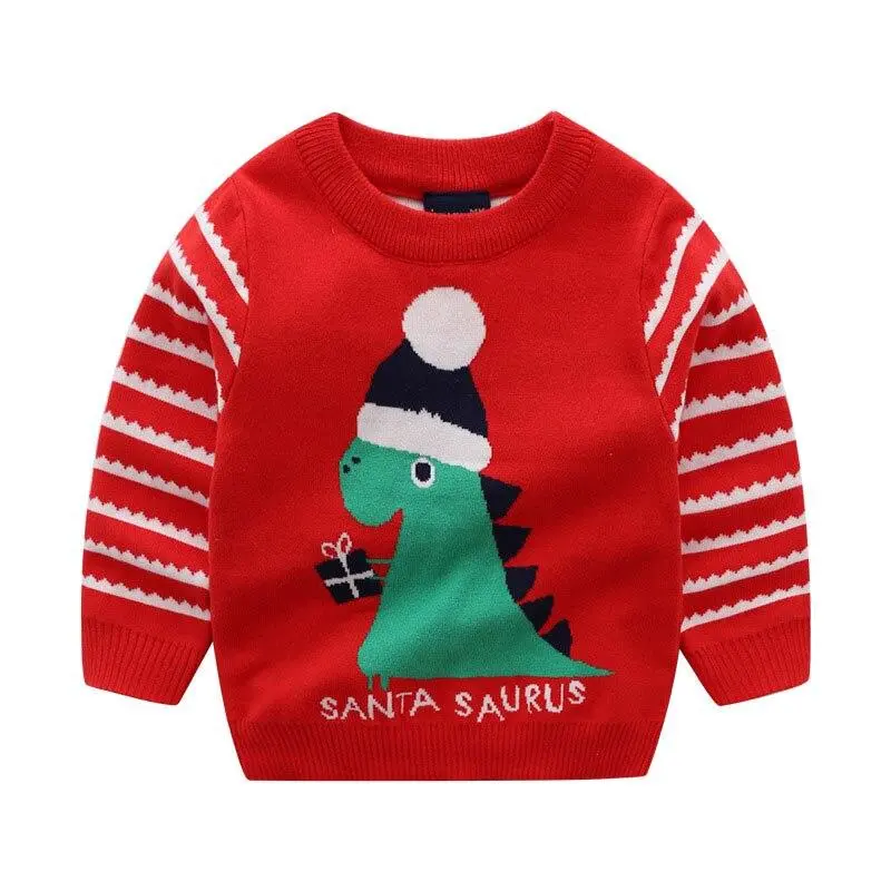 Sweat Dinosaure <br> Pull De Noël
