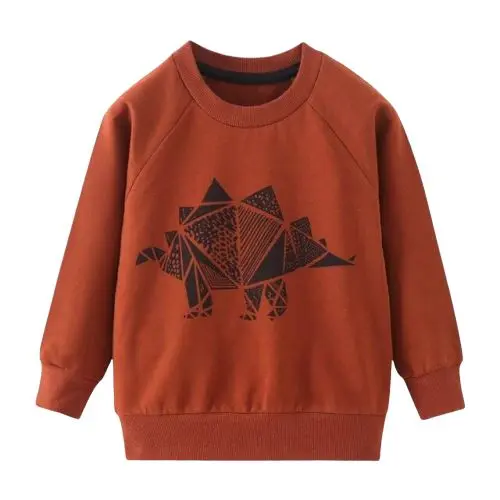 Sweat Dinosaure <br> Pull enfants motif dinosaures 6-7 ans