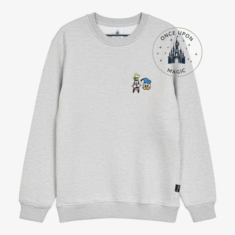 Sweat Disney – Collection Broderie Goofy & Donald - Disneyland Paris