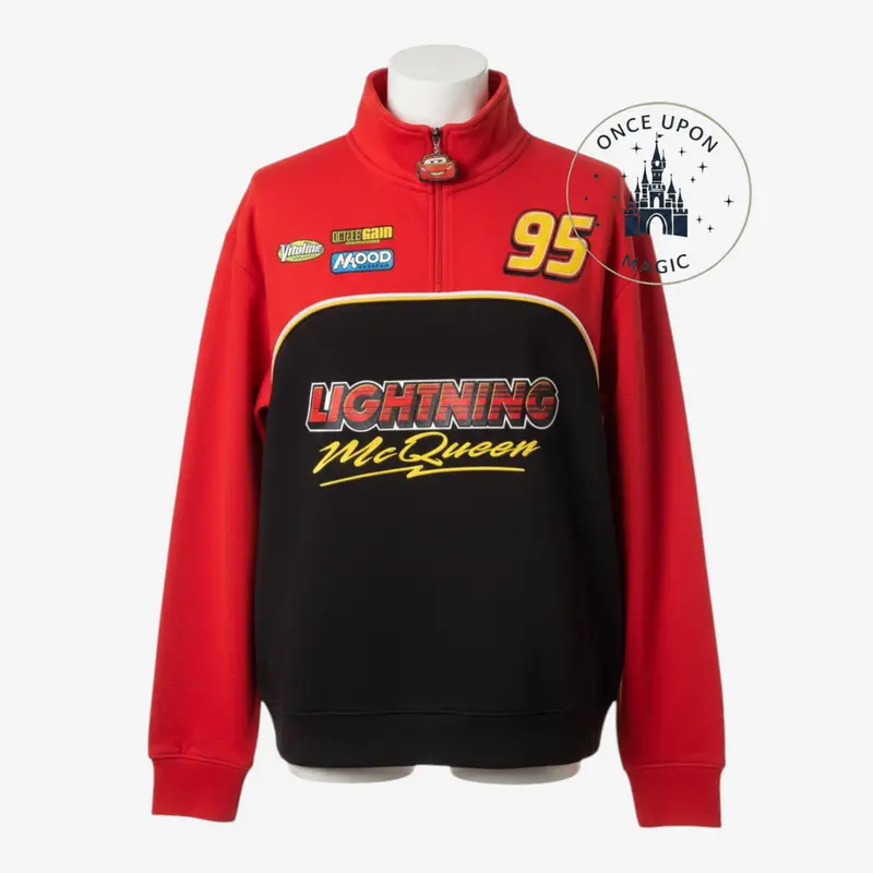 Sweat Flash McQueen Piston Cup à col zippé – Disneyland Paris